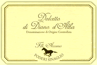 Etichetta Dolcetto di Diano d'Alba D.o.c.